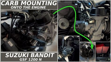 Suzuki Bandit Gsf N Carbs To Engine Mount Hd Youtube