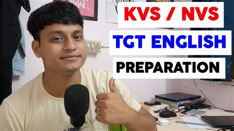 Preparation Guide For Kvs Nvs Tgt English By Biswajeet Biswas Youtube