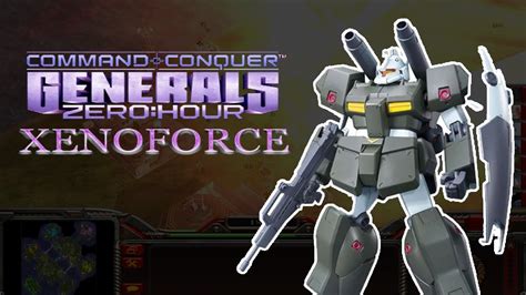 Command Conquer Generals Zero Hour Xenoforce Mod Gundam General