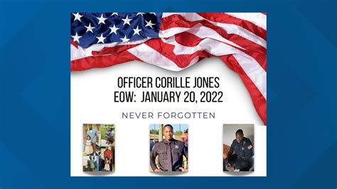 Memphis Police Association Remembers Mpd Officer Cj Jones