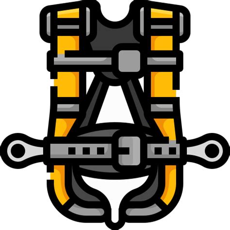 Safety Harness Free Security Icons