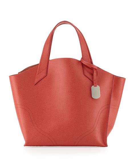 Lyst Furla Jucca Small Saffiano Tote Bag Speed In Red