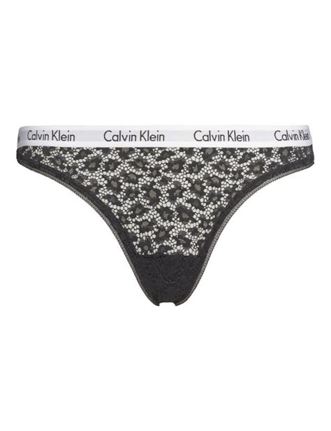 Calvin Klein Carousel Lace Brazilian Brief Belle Lingerie