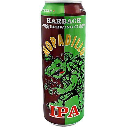 Karbach Hopadillo IPA 19 2oz CN Partybarn