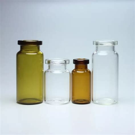 Empty 2ml 3ml 5ml 10ml 20ml Clear Amber Sterile Tubular Glass Vials