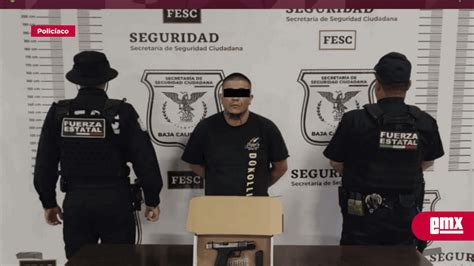 Detiene Fuerza Estatal a hombre en posesión de un arma c El Mexicano