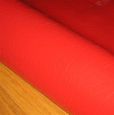 Retro Vinyl Upholstery Fabric Vintage Red Vinyl Bolt Upholstery Fabric Retro By That70sshoppe ...