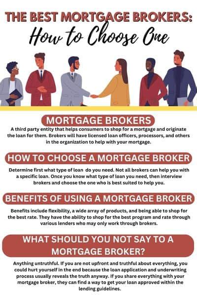 The Best Mortgage Brokers How To Choose One Non Prime Lenders Bad