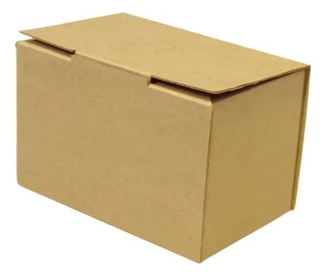 25 Cajas Cartón Micro Corrugado 10x15x10 Armable Para S Color Kraft