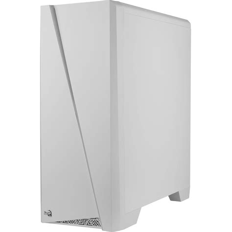 AeroCool Cylon Mit Sichtfenster Midi Tower Ohne Netzteil Weiss Midi