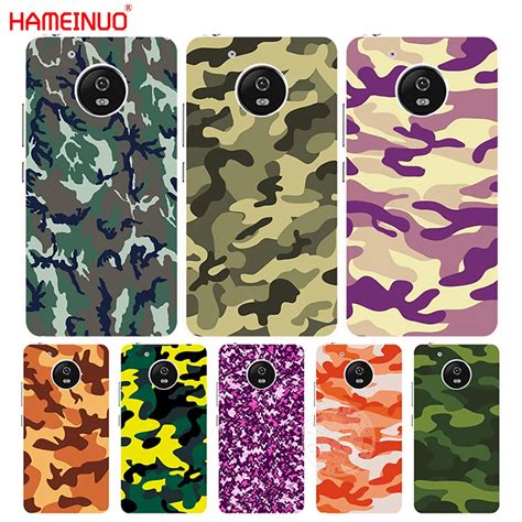 HAMEINUO Camouflage Camo Army Desert Case Cover For Motorola Moto G6 G5