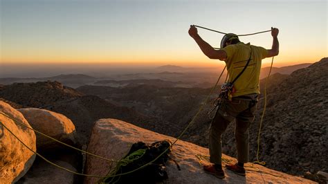 Dare to rappel down La Rumorosa, a landscape from Mars - Baja ...