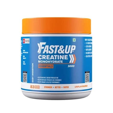 Fast Up Creatine Monohydrate Supplements Dosage Form Powder At Best