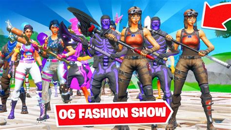 Og Fortnite Fashion Show Most Og And Emotes Wins Youtube