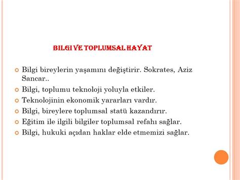 B İ LG İ KURAMI 1 ÜN İ TE İ NSAN VE B İ LG İ 2 B İ LG İ N İ N DE Ğ ER