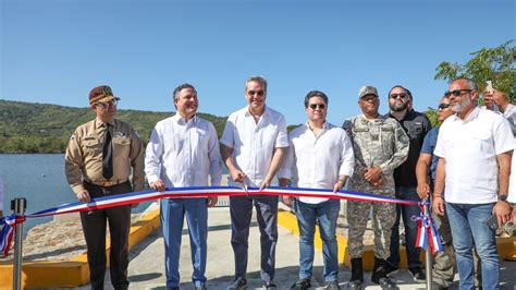 Presidente Luis Abinader Inaugura Muelle De Pescadores Y De Veleros En