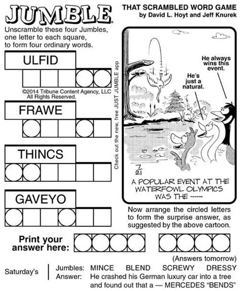 Multi Word Jumble Solver