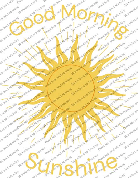 Good Morning Sunshine Png Products Swak Embroidery