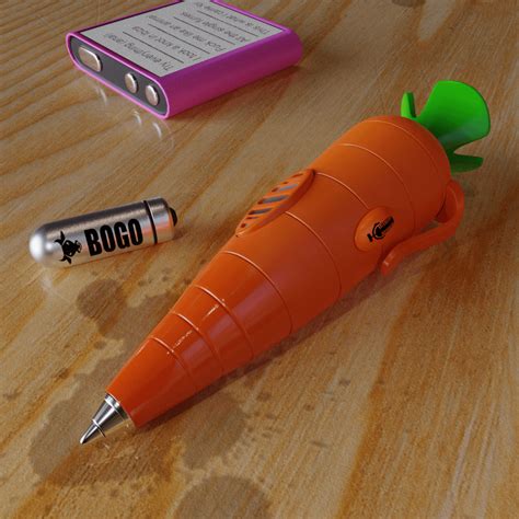 Judy Hopps Carrot Pen Great Movies Make For Great Renders Blender