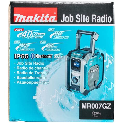 Makita MR007GZ akkus rádió Bluetooth 40V max XGT 18V LXT 10 8V 12V Max