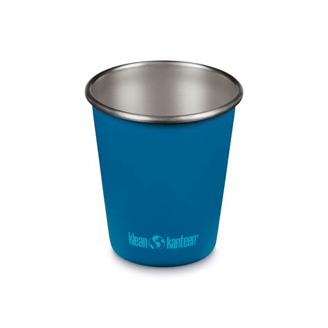 Klean Kanteen Kids Cup Med Lock Sugrör Mykonos Blue 296 Ml