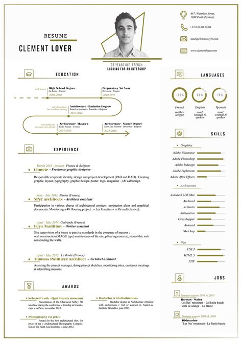 Free Fresh Resume and CV Template for Illustrator (AI) Format - CreativeBooster