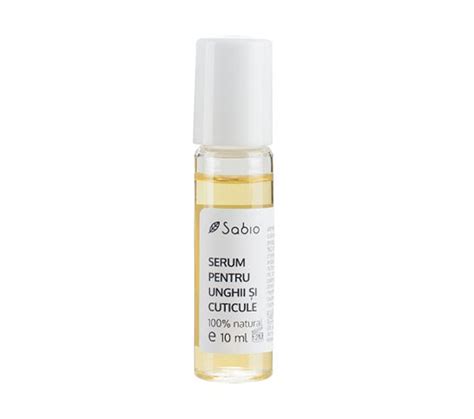 Serum Pentru Unghii Si Cuticule Roll On 10ml Sabio Dr Max Farmacie