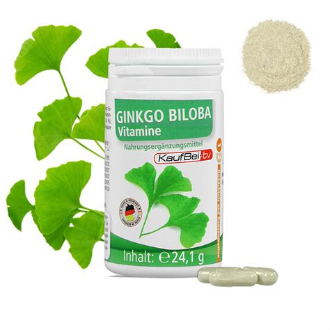 Nahrungsergänzungsmittel Ginkgo Biloba 60 Kapseln Online Kaufen Kaufbei Tv