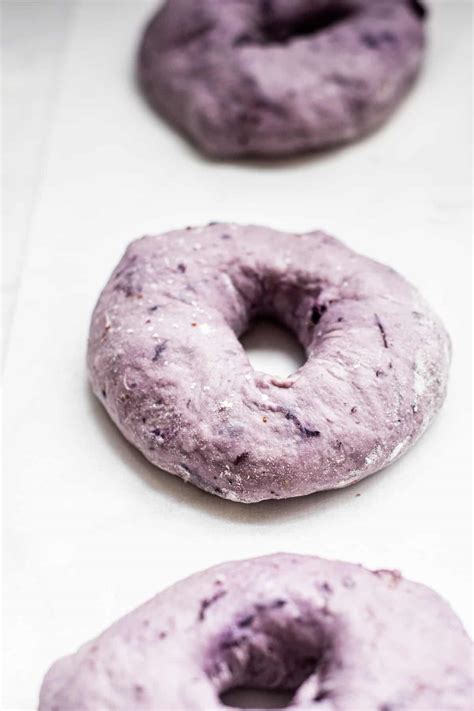 Homemade Blueberry Bagels - Baking With Butter