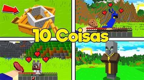 ️10 Coisas Que VocÊ NÃo Sabia Sobre O Minecraft Youtube