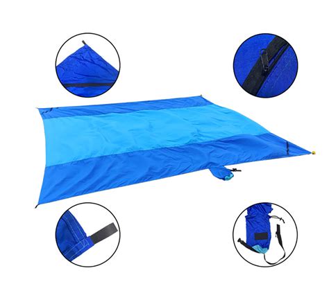 Foldable Nylon Camping Extra Large Outdoor Custom Pocket Waterproof