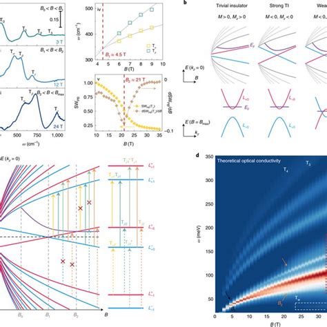 Optical Activity Of Landau Level Transitions And Field Driven Phase