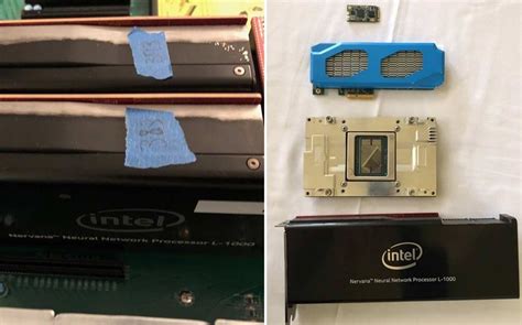 Intel Nervana Spring Crest Nnp Cards Photographed In Early State