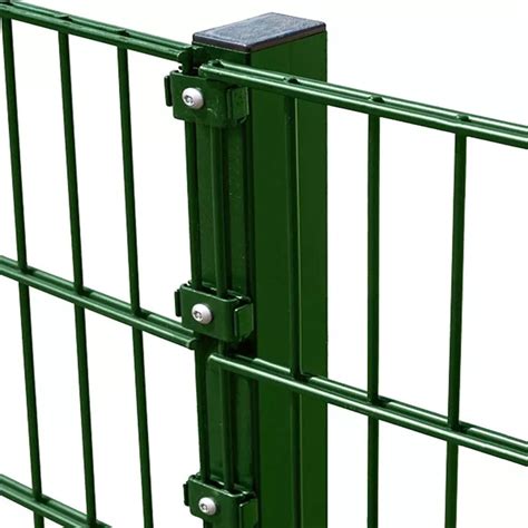 D Panel Fence Galvanized Powder Coated Welded Metal Steel Double Wire