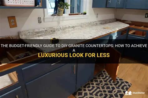 The Budget Friendly Guide To Diy Granite Countertops How To Achieve A Luxurious Look For Less