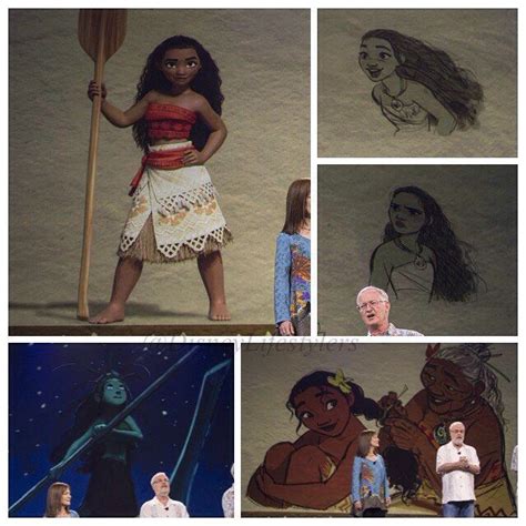 A Closer Look At Moana From The D23 Expo See More At Insidethemagic