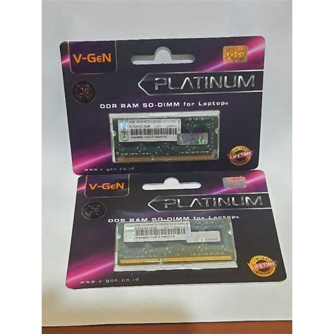 Jual Sodim V Gen Ddr Gb Pc Sodim V Gen Pc Gb S