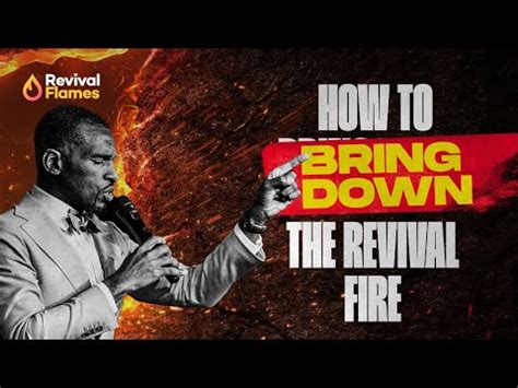 HOW TO BRING DOWN THE REVIVAL FIRE Pastor Isaac Oyedepo YouTube