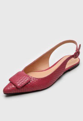 Sapatilha Luiza Barcelos Slingback Rosa Compre Agora Dafiti Brasil