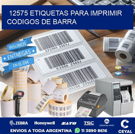 Etiquetas Para Imprimir Codigos De Barra Rollos Zebra