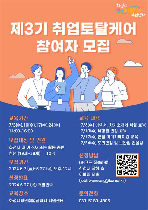 화성시 청년취업 끝까지 지원센터