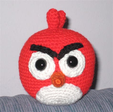 Red Bird Angry Birds Cardinal By Adorable Amigurumi Flickr