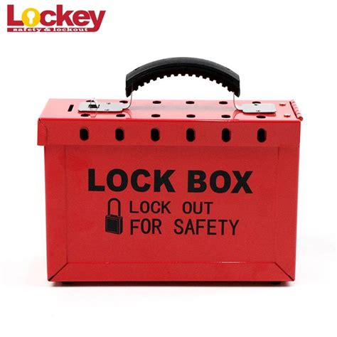 China Lock Portable Metal Group Lock Box Lk Factory And