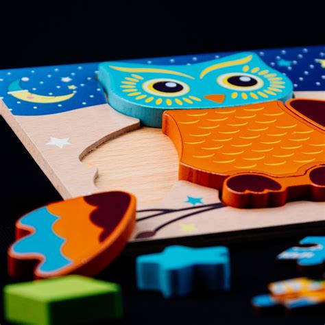 bitsy toys / Wooden toddler puzzles (4 sets)