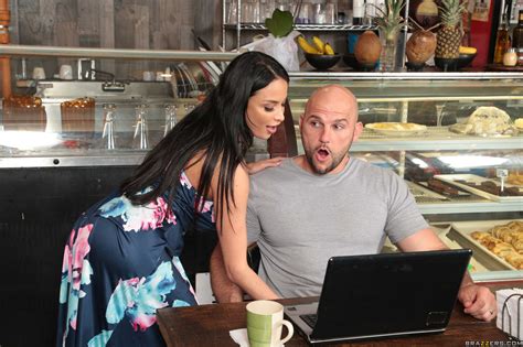 Beautiful French Lady Fucks Bald Headed Guy In Coffee Shop Photos