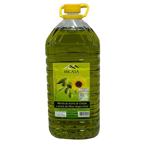 Aceite Mezcla 10 Oliva 90 Girasol Micasa La Casa Del Jamón