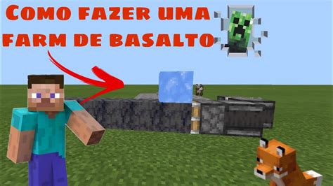 Como Fazer Farm De Basalto Youtube