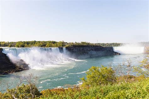 Niagara Watervallen Canada First Boat Cruise Tour Achter De