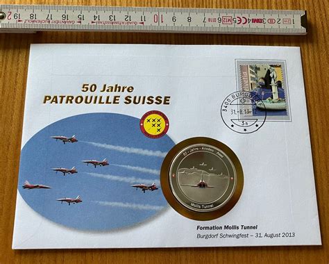 Numisbrief Jahre Patrouille Suisse Burgdorf Kaufen Auf Ricardo