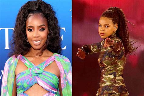 Kelly Rowland Says Blue Ivy Works Very Freaking Hard on Beyoncé s